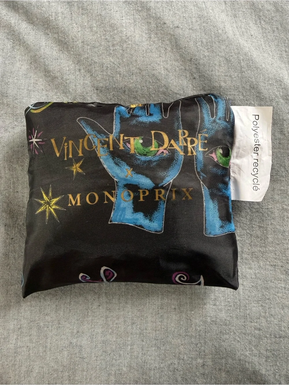 Vincent Darré x Monoprix reusable tote Bag